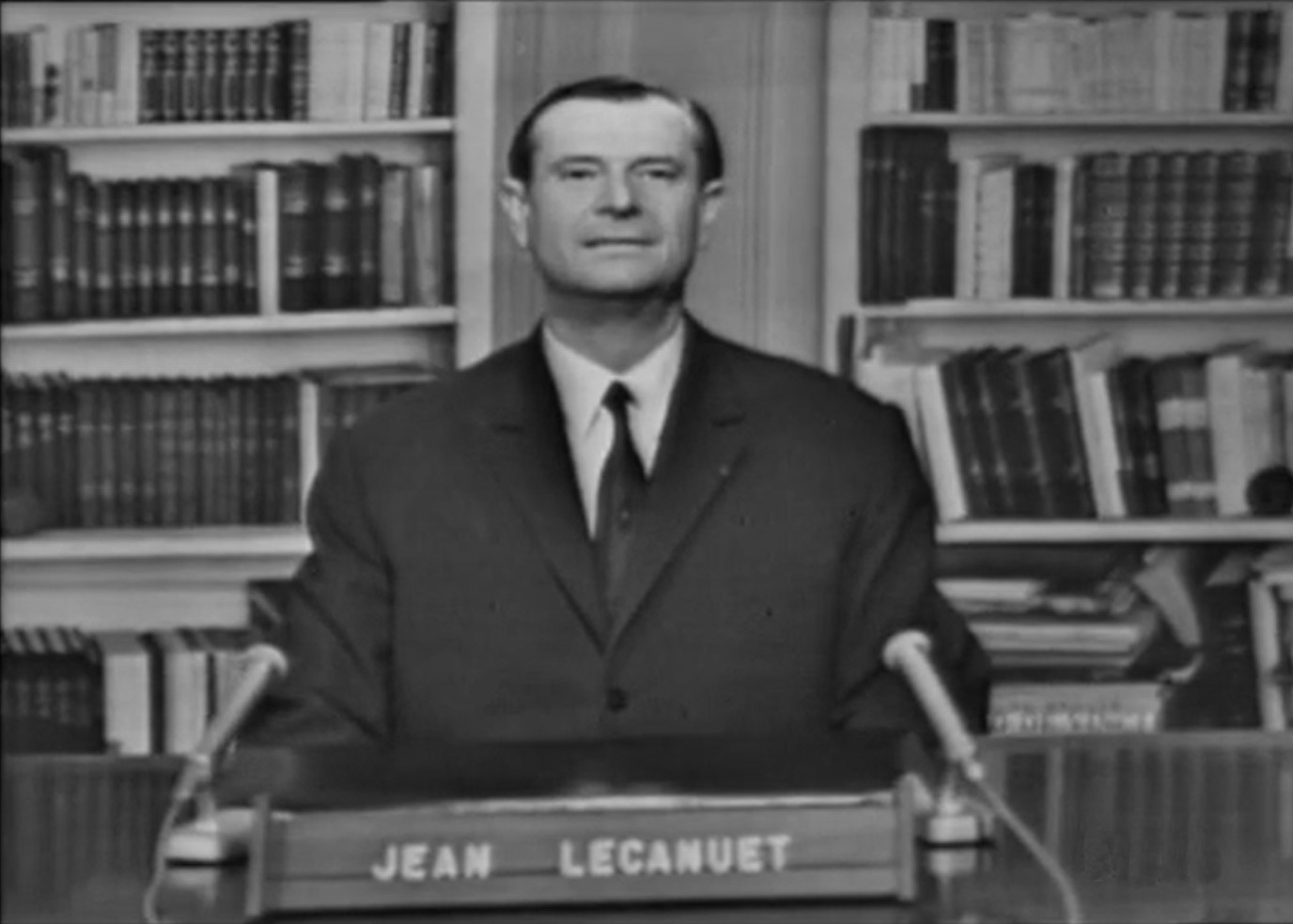 Discours de LECANUET Jean  élection présidentielle 1er tour 1965
