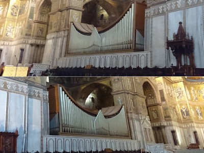 l'orgue de la cathédrale de Monreale